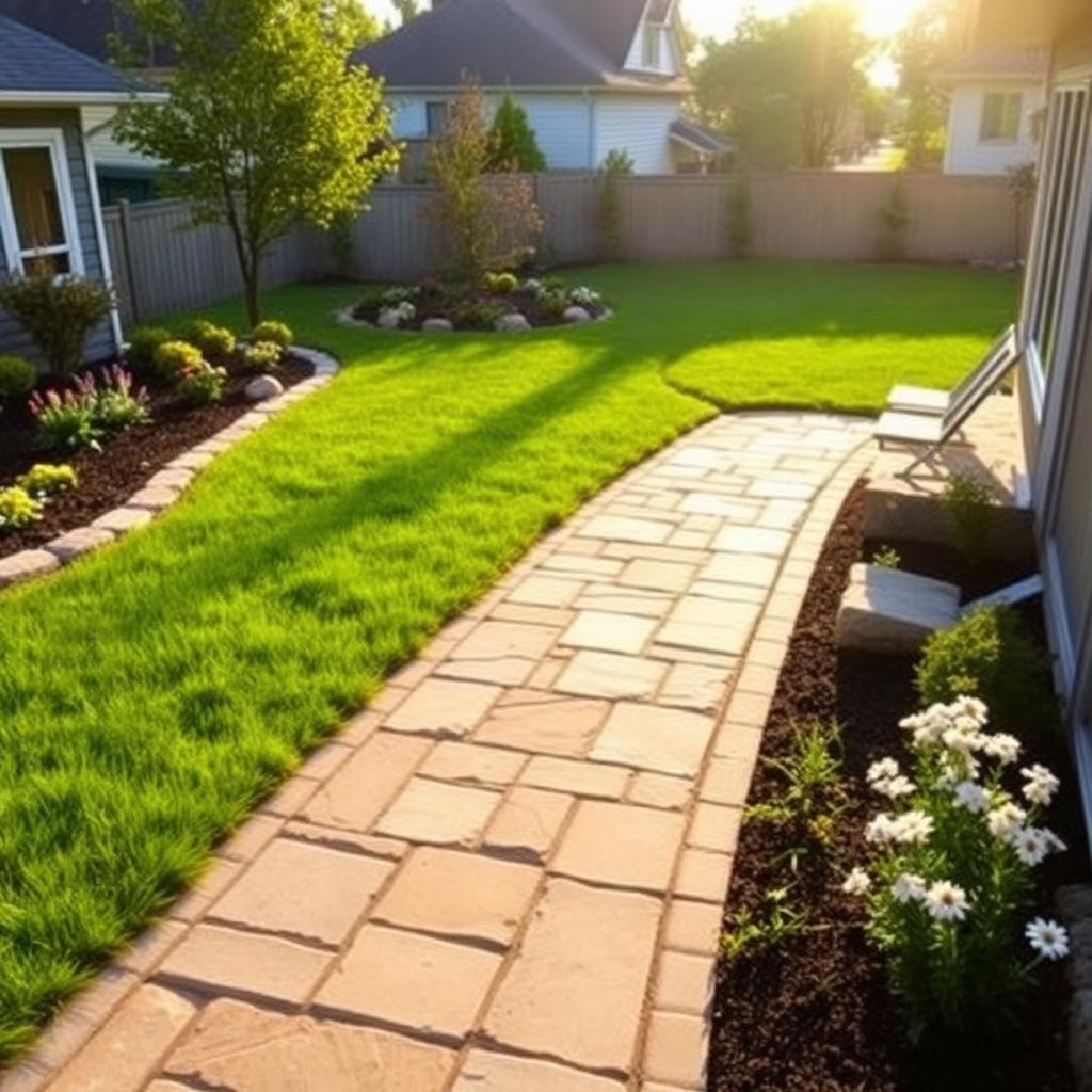Stone Walkway